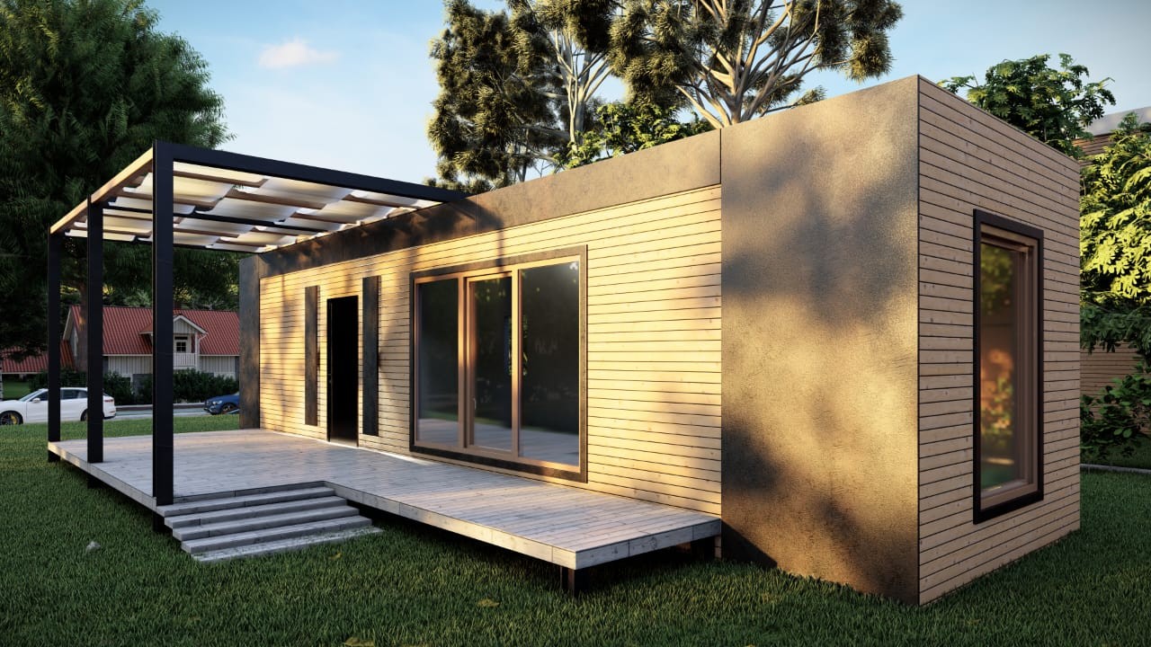 Дом 36м² с террасой