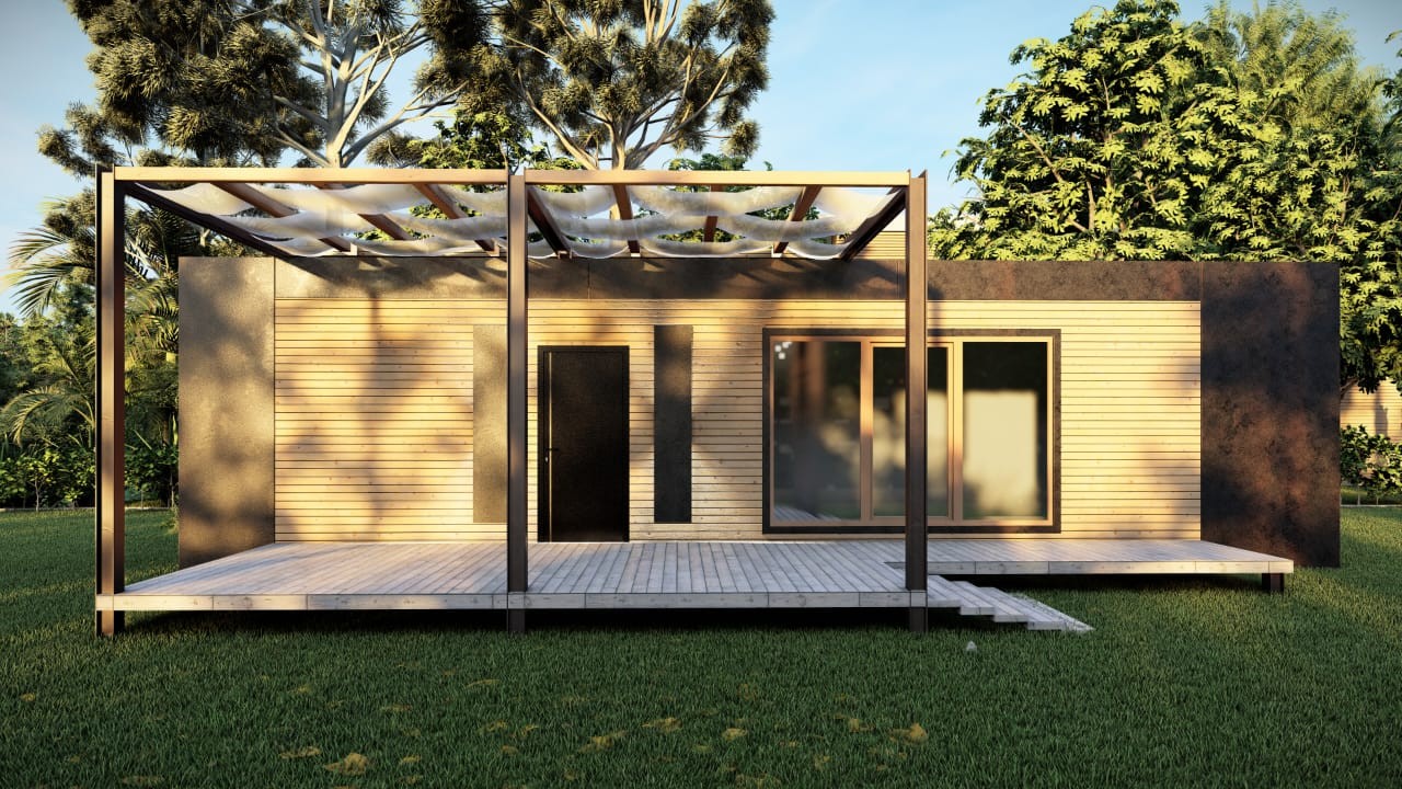 Дом 36м² с террасой