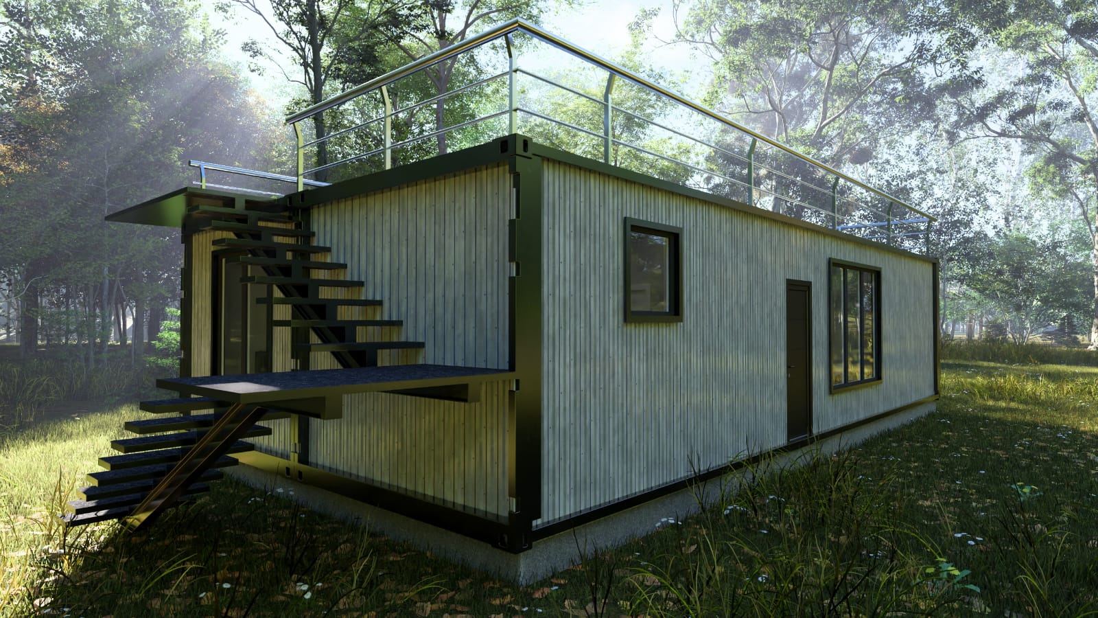 Дом 72м² с террасой